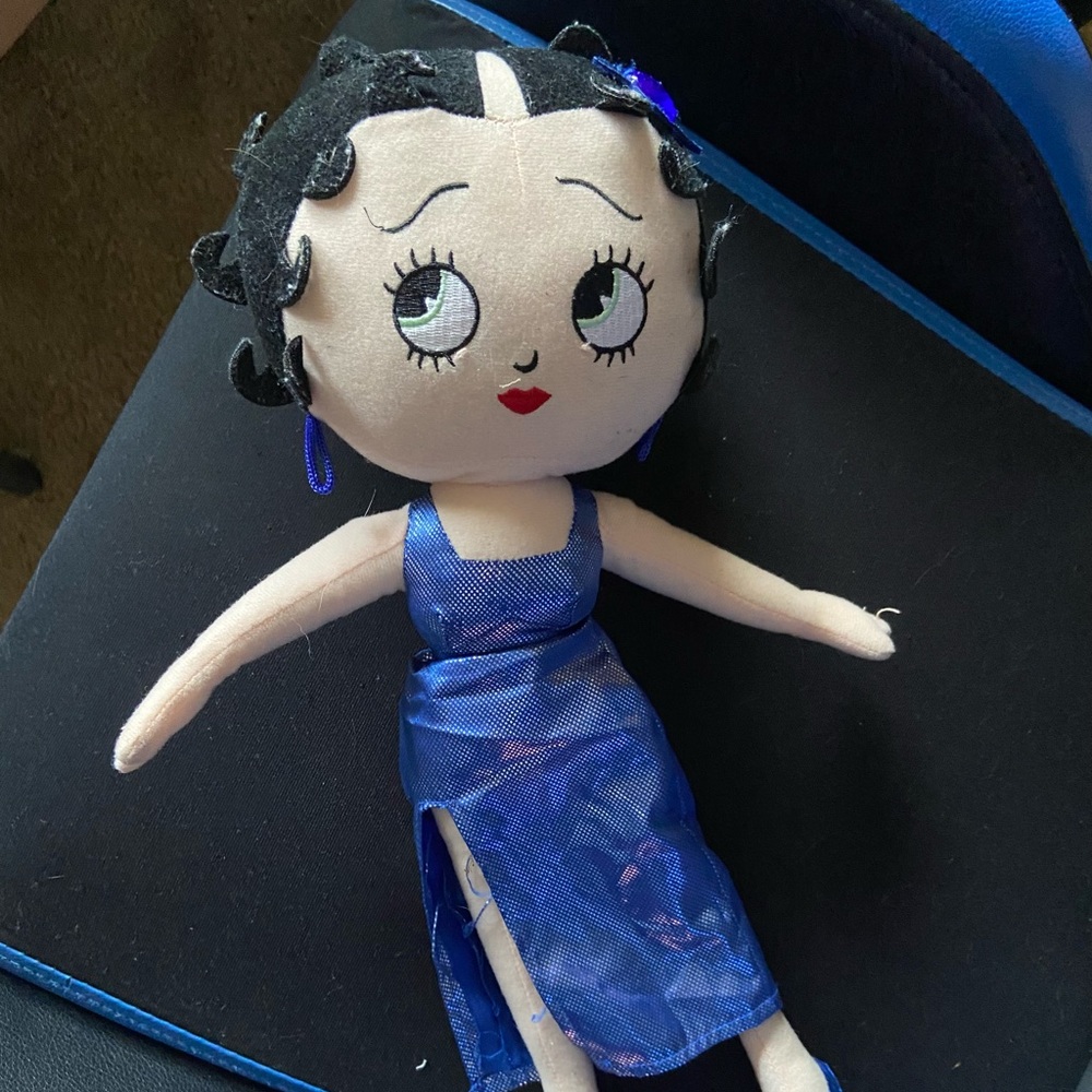 betty boop collecter stuffed doll
